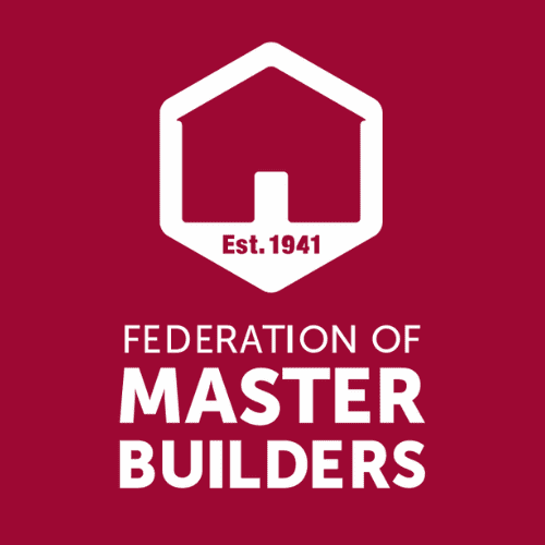 Federation Of Master Builders Logo in partnership with iLoft conversions